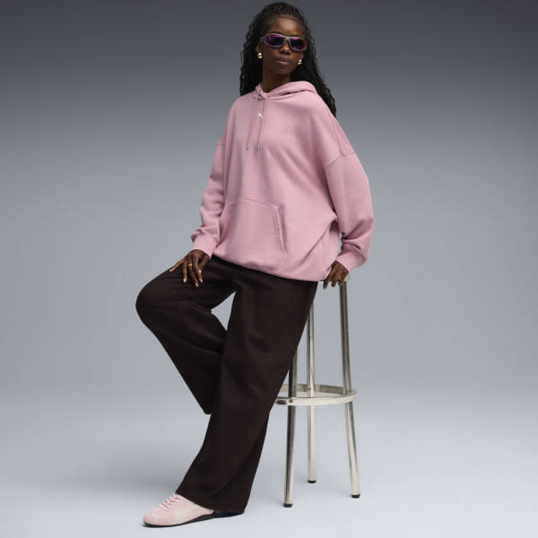 Buzo con capucha WARDROBE Essentials para mujer, Poised Pink, large-ARG