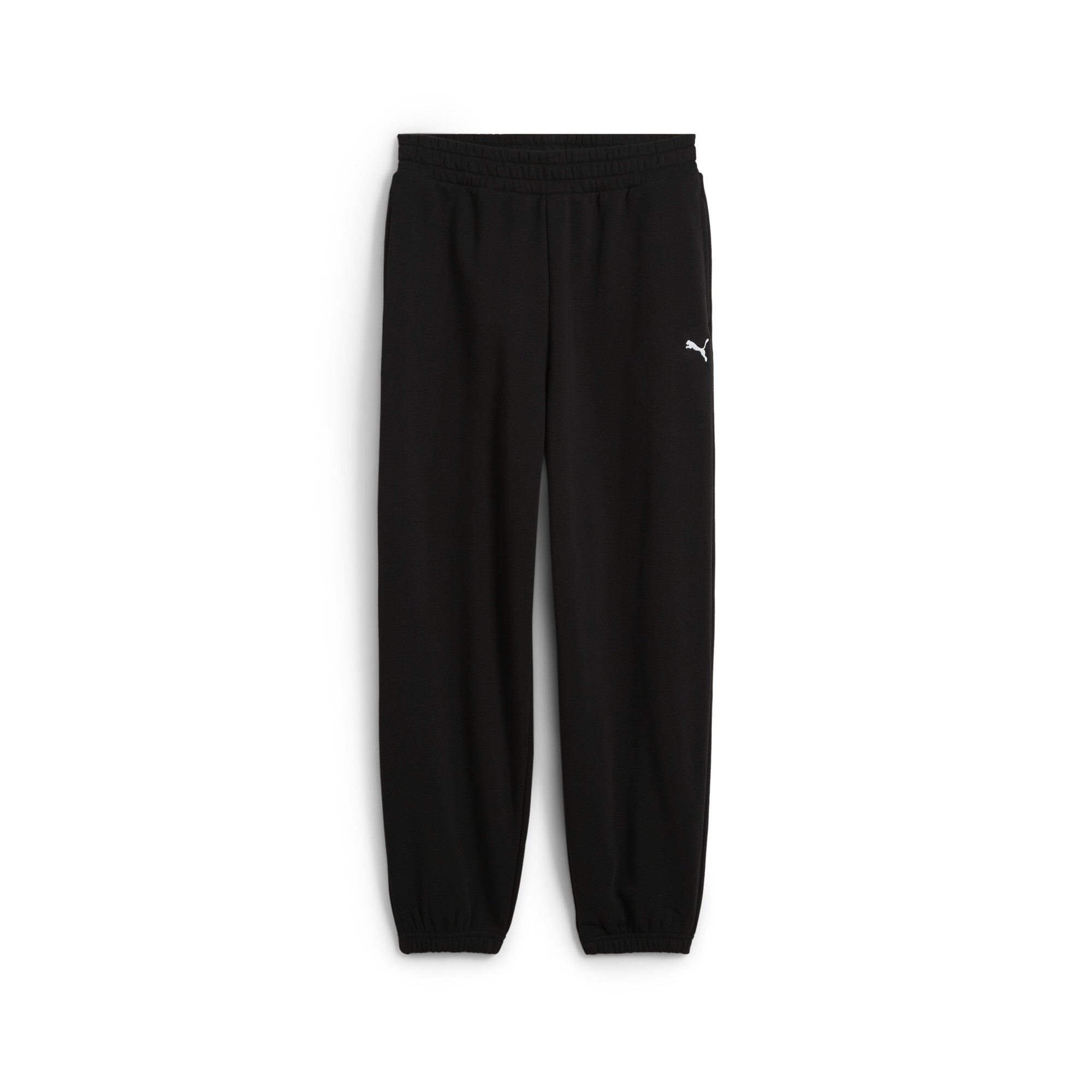 PUMA WARDROBE ESS relaxed joggingbroek voor Dames, Zwart, Maat XXL thumbnail 3