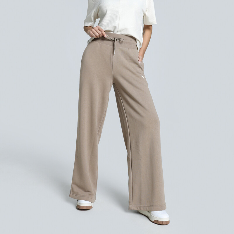 

Women's PUMA Wardrobe Relaxed Fit Wide Leg Sweatpants