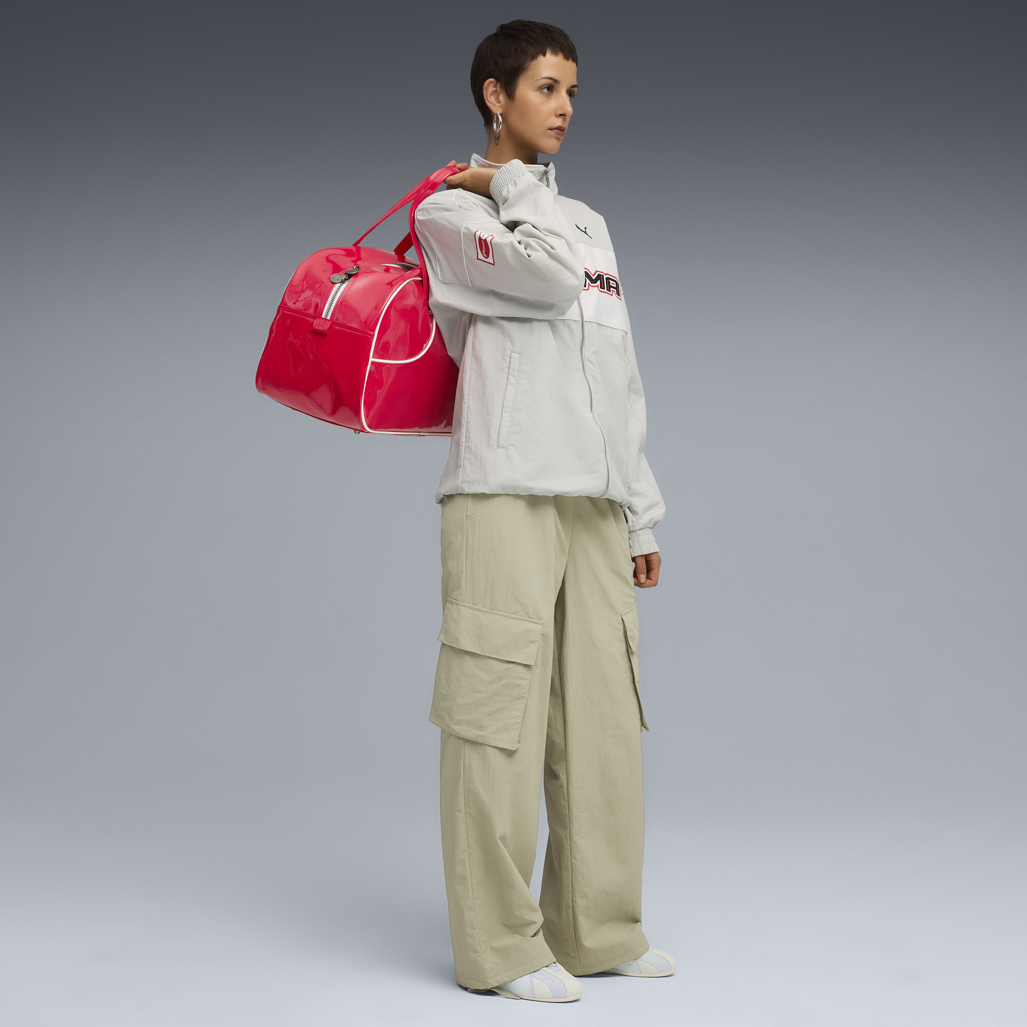 PUMA WARDROBE ESS relaxte geweven cargobroek voor Dames, Maat M thumbnail 4