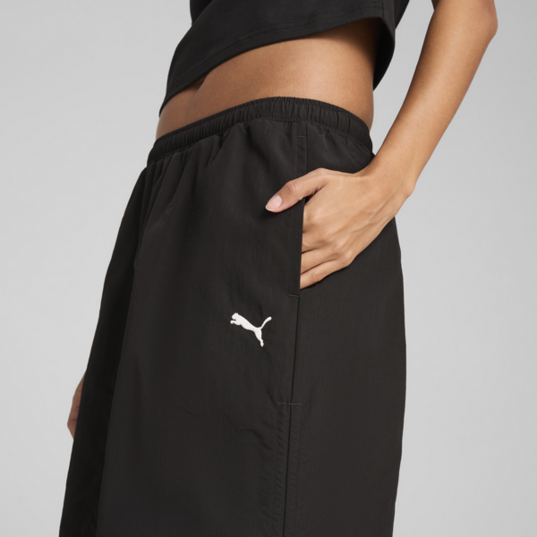 WARDROBE Essentials Woven Maxi Skirt Women, PUMA Black, large-ZAF