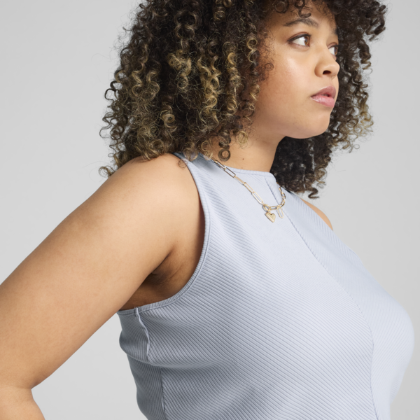 WARDROBE ESS Ribbed Crop Top Women, Cool Weather, large-MEX