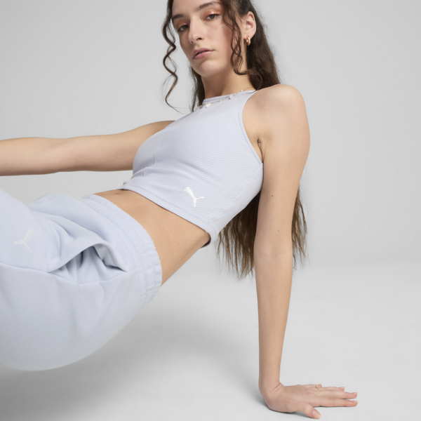 WARDROBE ESS Ribbed Crop Top Women, Cool Weather, large-MEX