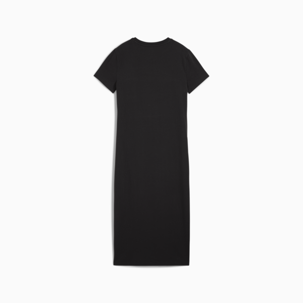 WARDROBE Essentials Midi Cut-Out Dress Women, PUMA Black, large-ZAF