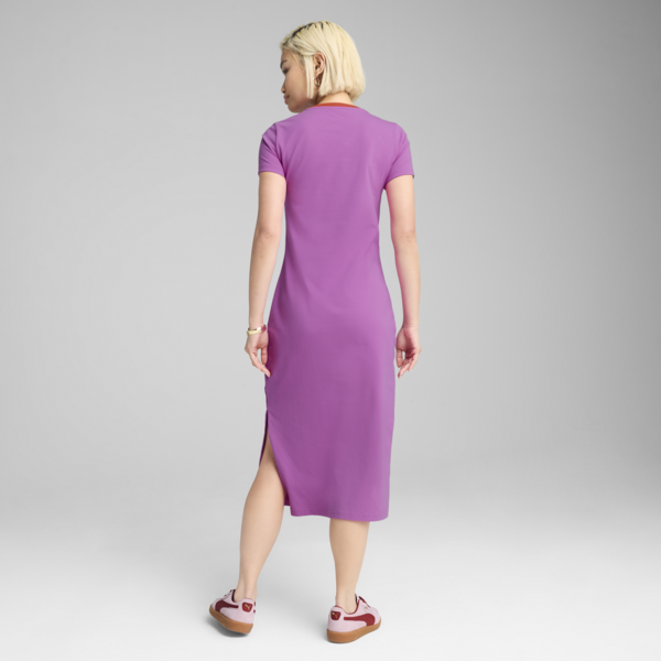 WARDROBE Essentials Midi Cut-Out Dress Women, Wild Berry, large-MEX