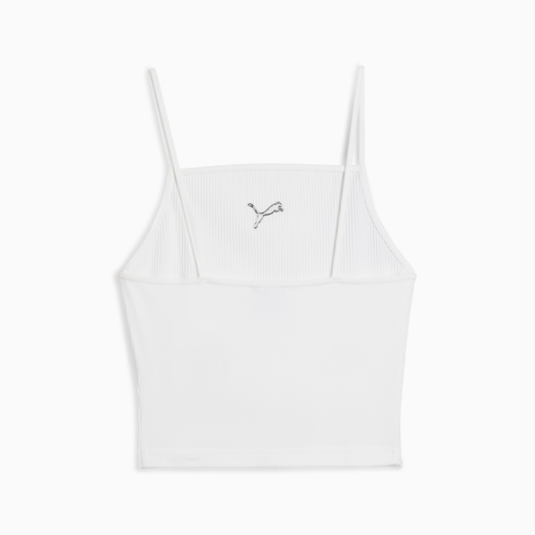 Camiseta WARDROBE Essentials Morley para mujer, PUMA White, large-MEX