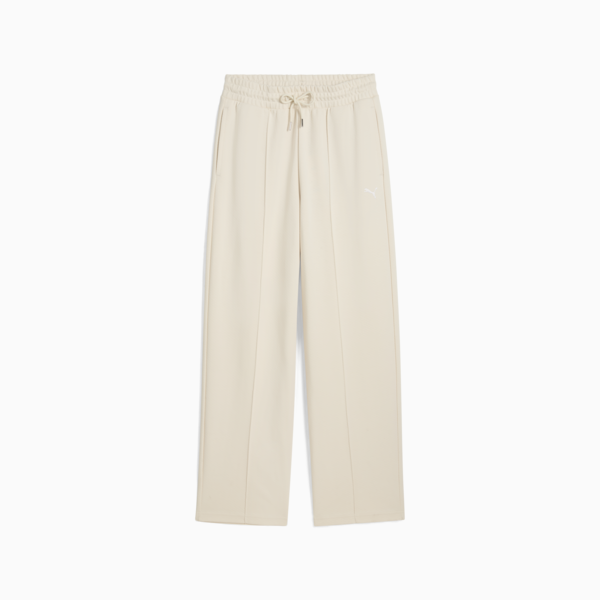 Pantalones rectos Wardrobe Essentials para mujer, Alpine Snow, large-ARG