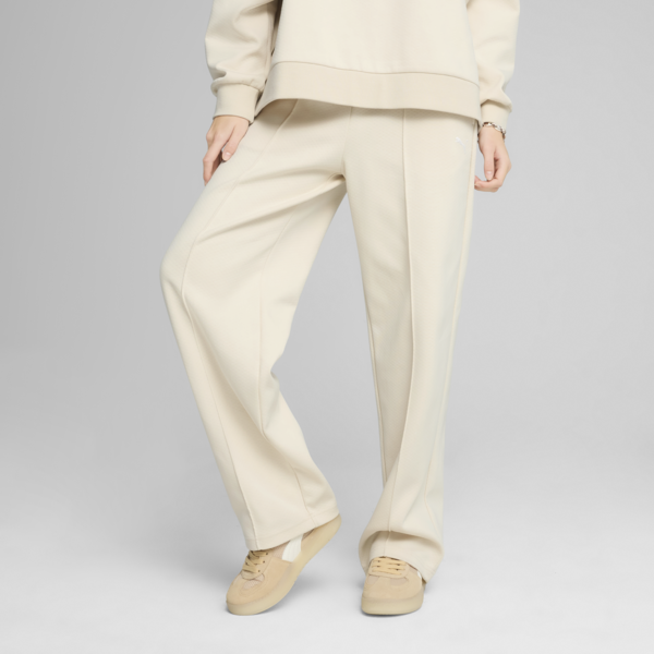 Pantalones rectos Wardrobe Essentials para mujer, Alpine Snow, large-ARG