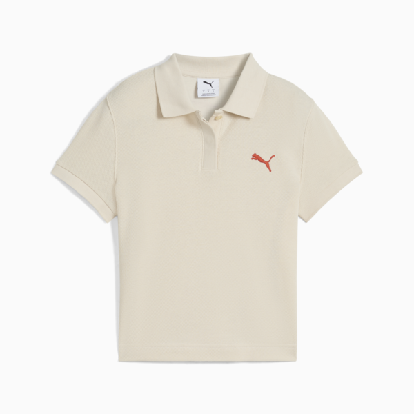 PREMIUM Essentials Polo Women, Alpine Snow, large-ZAF