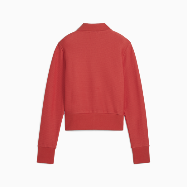 Sudadera PREMIUM Essentials para mujer, Red Fire, large-MEX