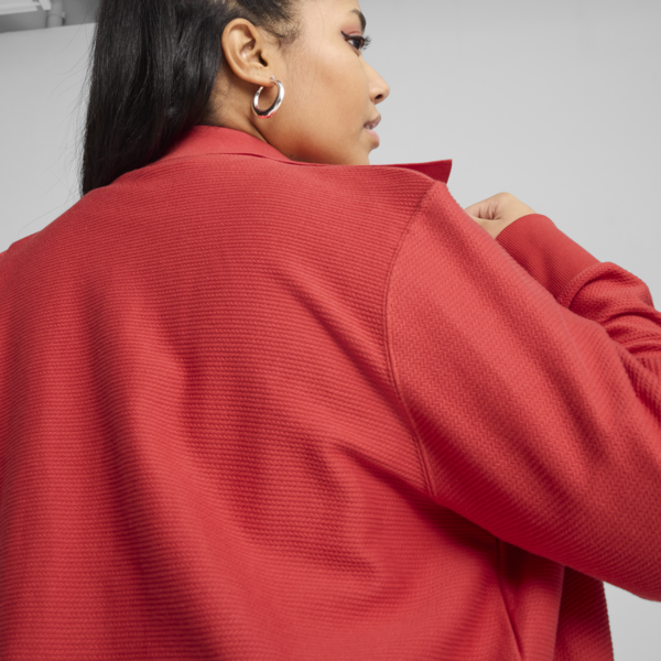 Sudadera PREMIUM Essentials para mujer, Red Fire, large-MEX