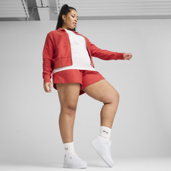 Sudadera PREMIUM Essentials para mujer, Red Fire, large-MEX