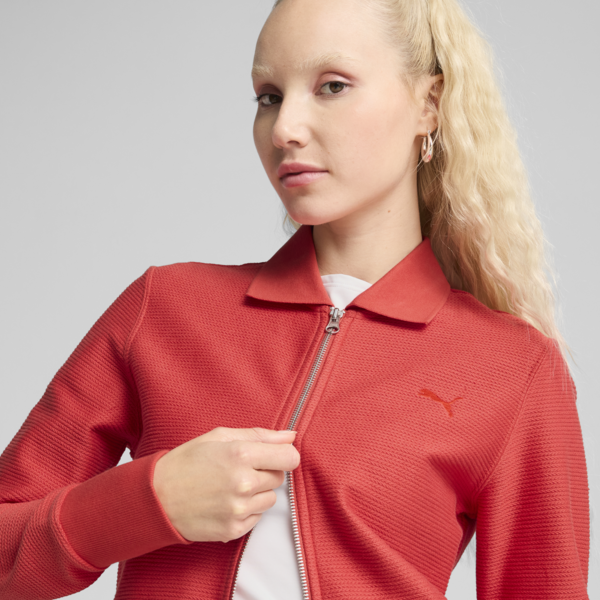 Sudadera PREMIUM Essentials para mujer, Red Fire, large-MEX