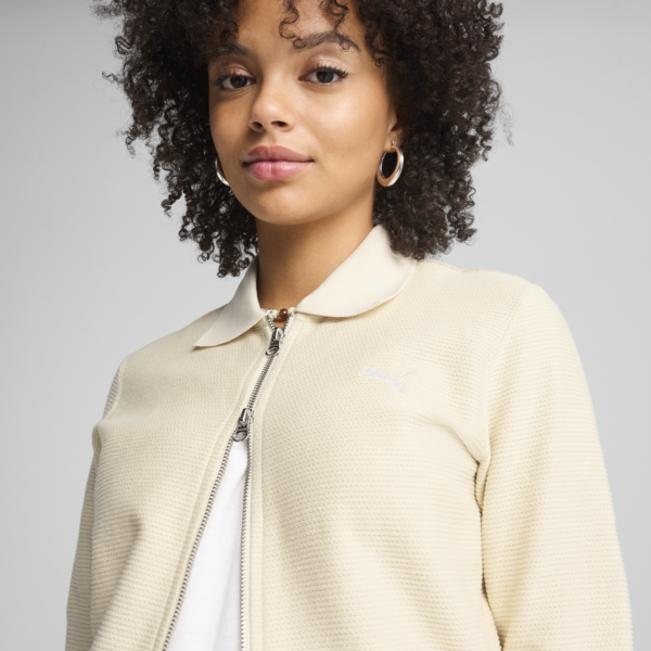 PREMIUM Essentials Knitted Cardigan Women, Alpine Snow, large-MEX