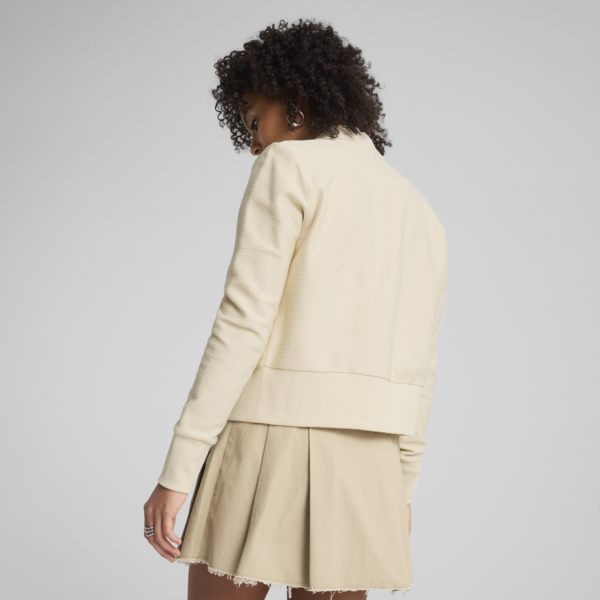 PREMIUM Essentials Knitted Cardigan Women, Alpine Snow, large-MEX