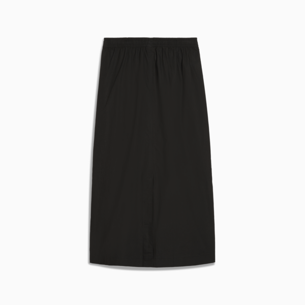 FUTURE.PUMA.ARCHIVE Zip-Off Maxi Woven Skirt Women, PUMA Black, large-MEX