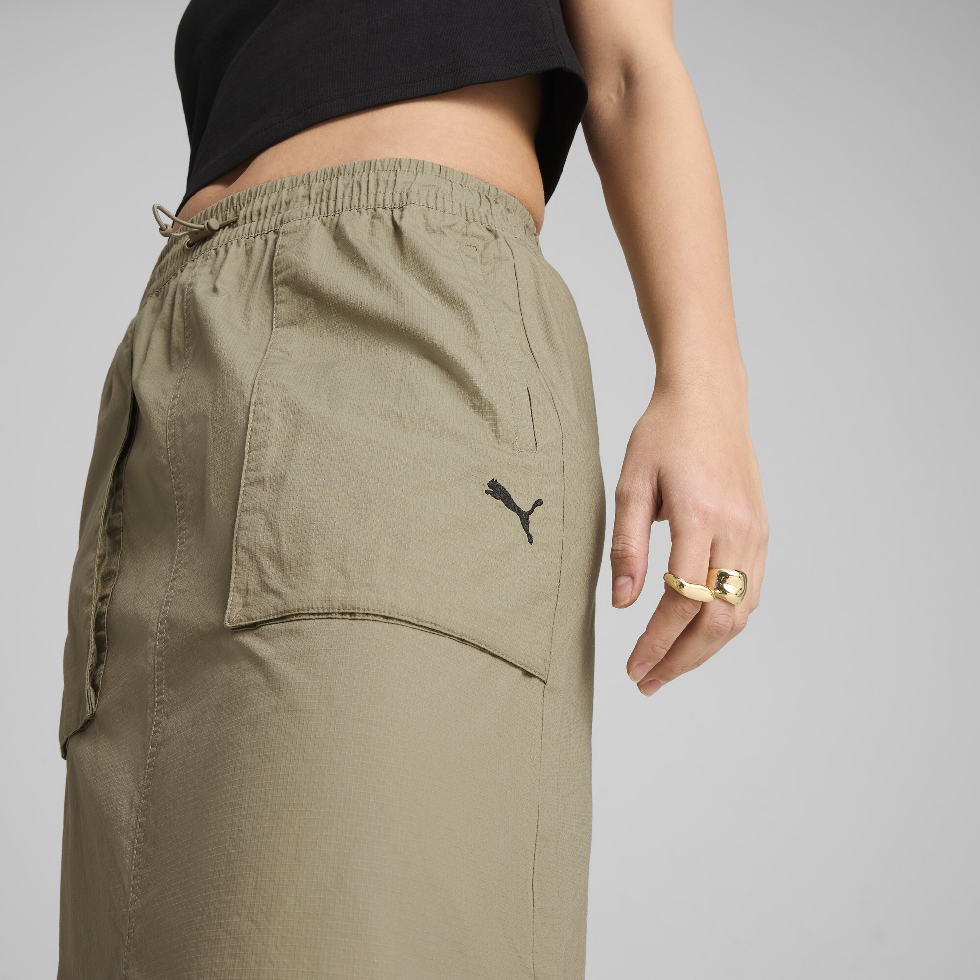 FUTURE.PUMA.ARCHIVE geweven afritsrok voor Dames, Maat M thumbnail 7