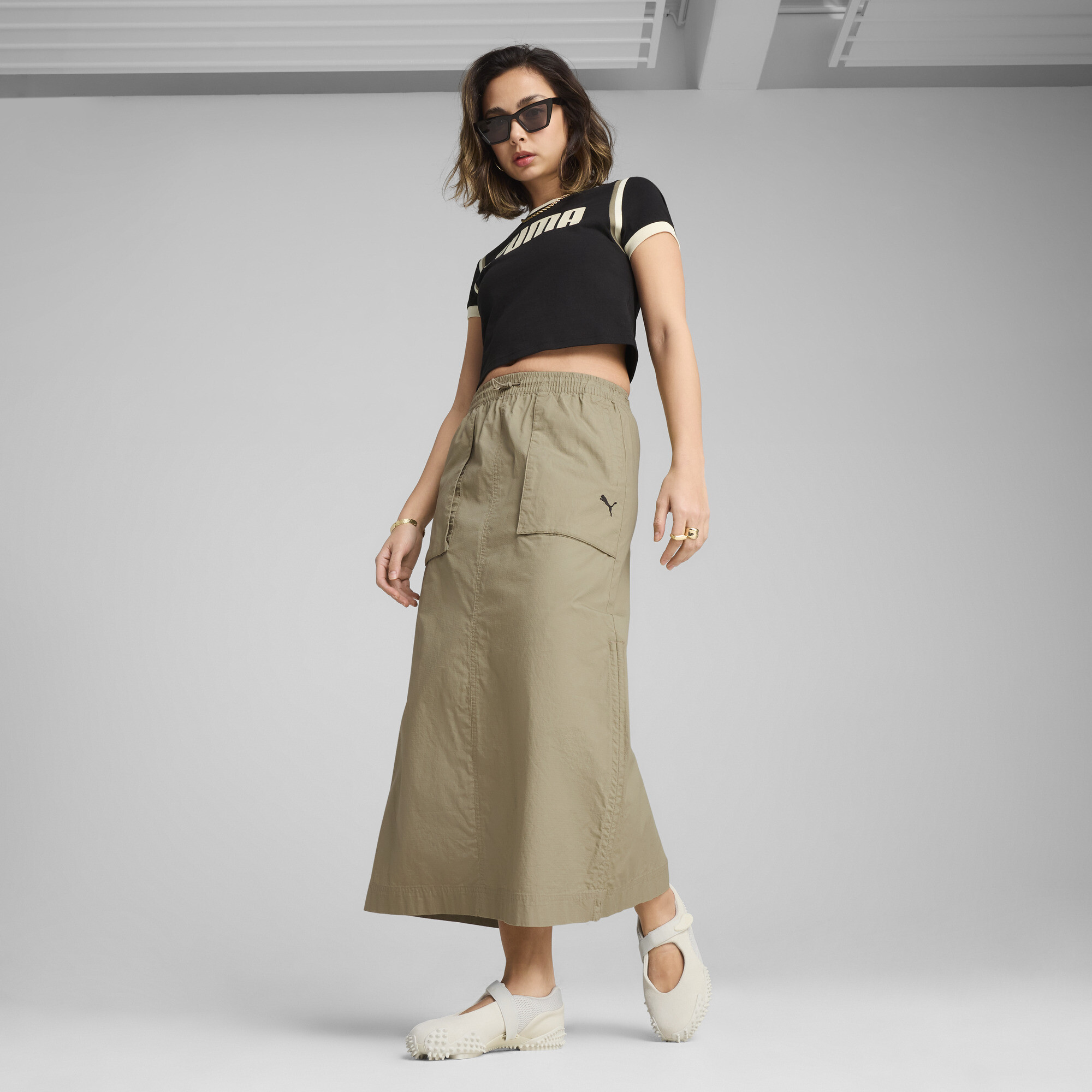 FUTURE.PUMA.ARCHIVE geweven afritsrok voor Dames, Maat M thumbnail 6