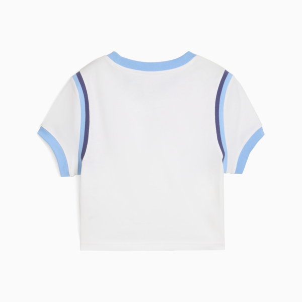 FUTURE.PUMA.ARCHIVE Graphic Baby Tee Women, PUMA White, large-MEX
