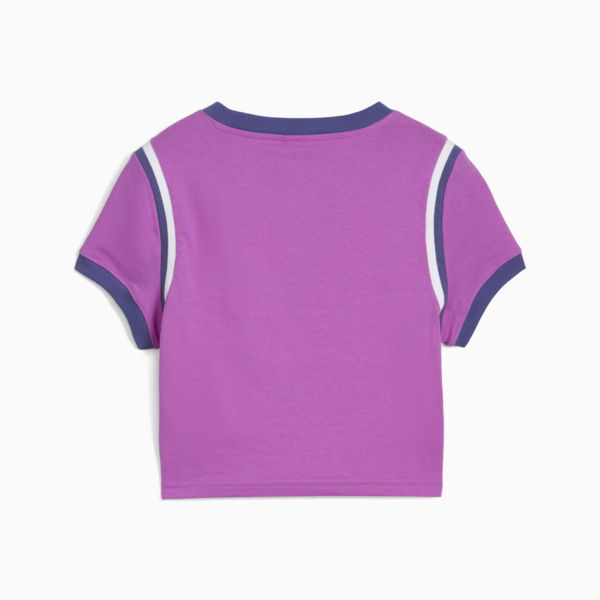 FUTURE.PUMA.ARCHIVE Graphic Baby Tee Women, Wild Berry, large-MEX
