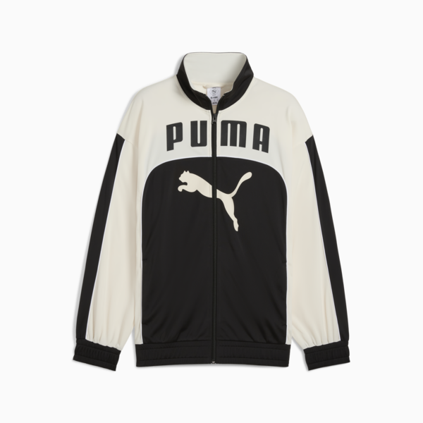 FUTURE.PUMA.ARCHIVE Jacket Unisex, PUMA Black-Alpine Snow, large-ZAF