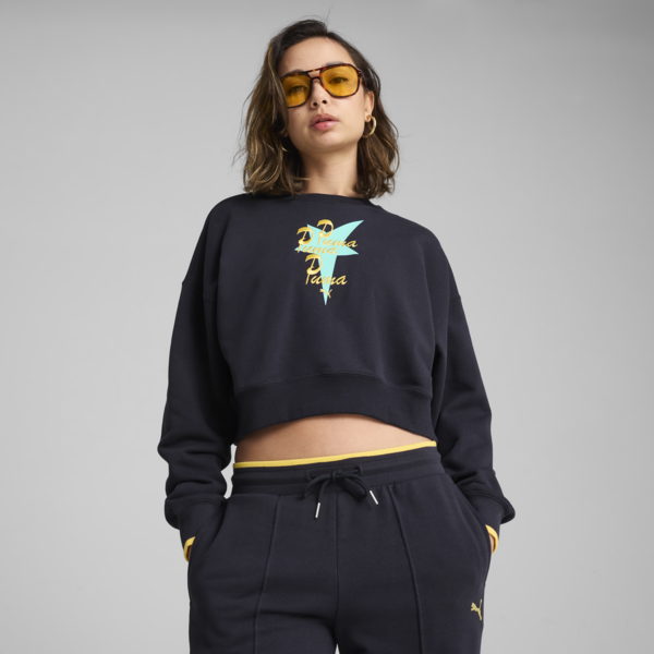 Sudadera oversize Road To Unity para mujer, New Navy, large-MEX