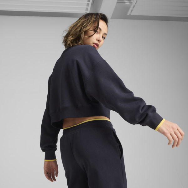 Sudadera oversize Road To Unity para mujer, New Navy, large-MEX
