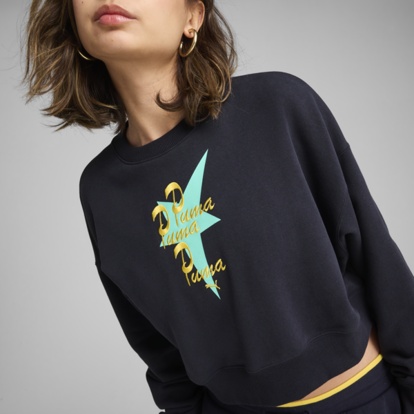 Sudadera oversize Road To Unity para mujer, New Navy, large-MEX