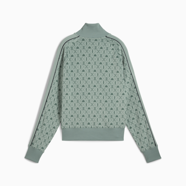 Chamarra Road To Unity para mujer, Green Moon-AOP, large-MEX