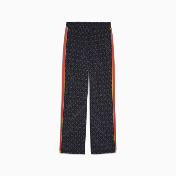 Road To Unity Printed Straight T7 Track Pants Women, New Navy-AOP, large-MEX