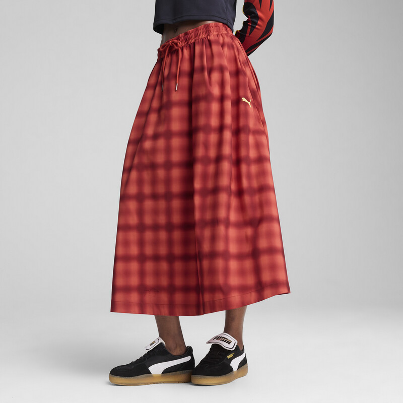 

Women's PUMA Road To Unity Woven Midi Printed Pleated Skirt
