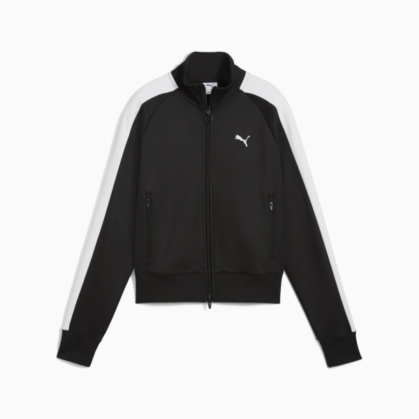 T7 ALWAYS ON Short Track Jacket Women, PUMA Black, large-ZAF