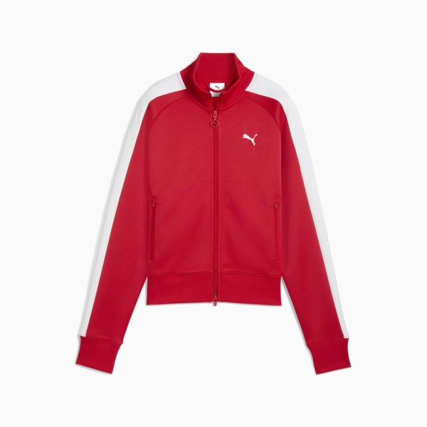 T7 ALWAYS ON Short Track Jacket Women, For All Time Red, large-ZAF