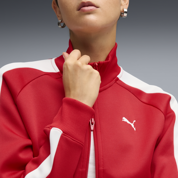 T7 ALWAYS ON Short Track Jacket Women, For All Time Red, large-ZAF
