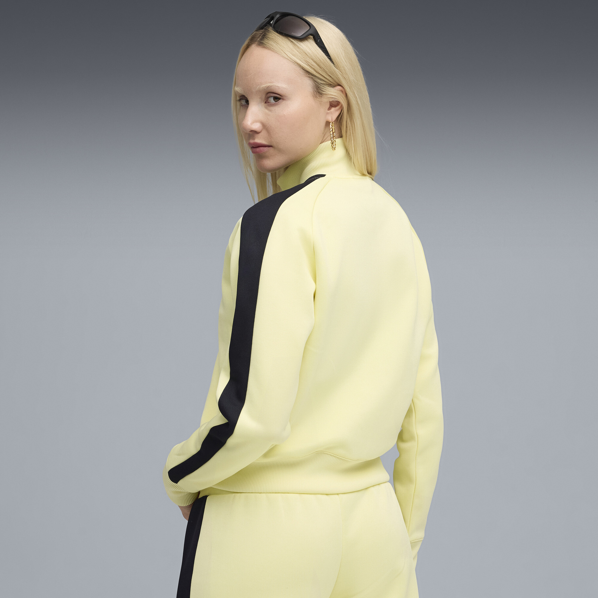 PUMA T7 ALWAYS ON kort trainingsjack voor Dames, Goud, Maat 3XL thumbnail 5