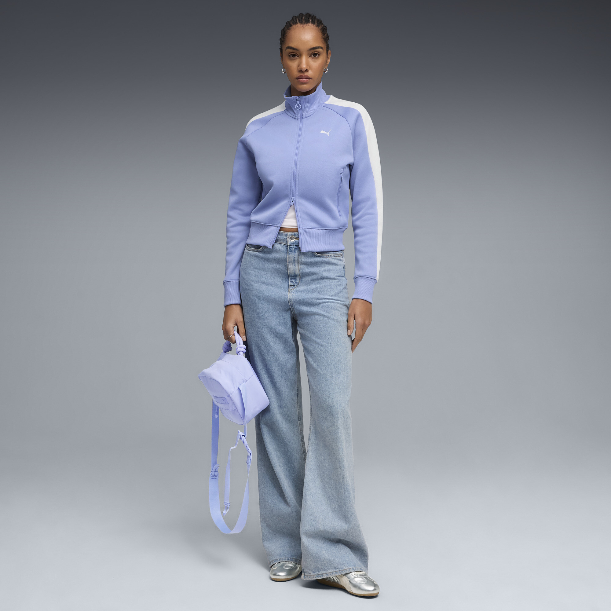 PUMA T7 ALWAYS ON kort trainingsjack voor Dames, Maat XS thumbnail 4