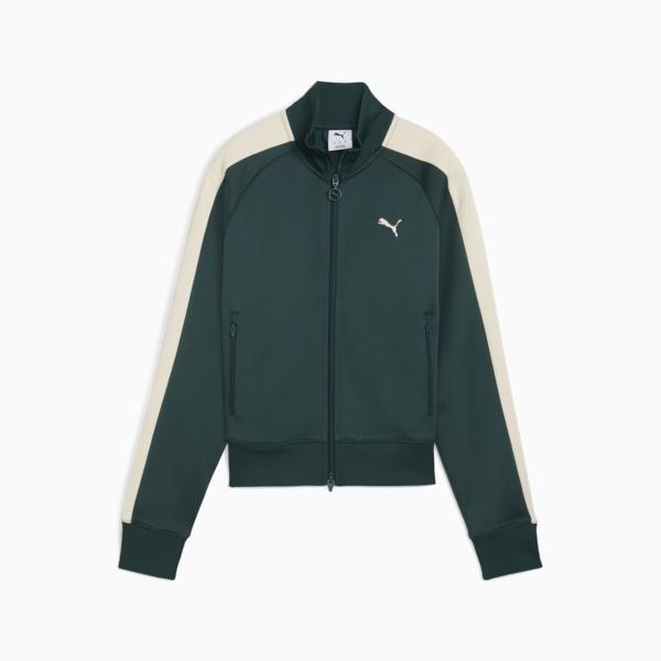 T7 ALWAYS ON Short Track Jacket Women, Green Terrain, large-ZAF