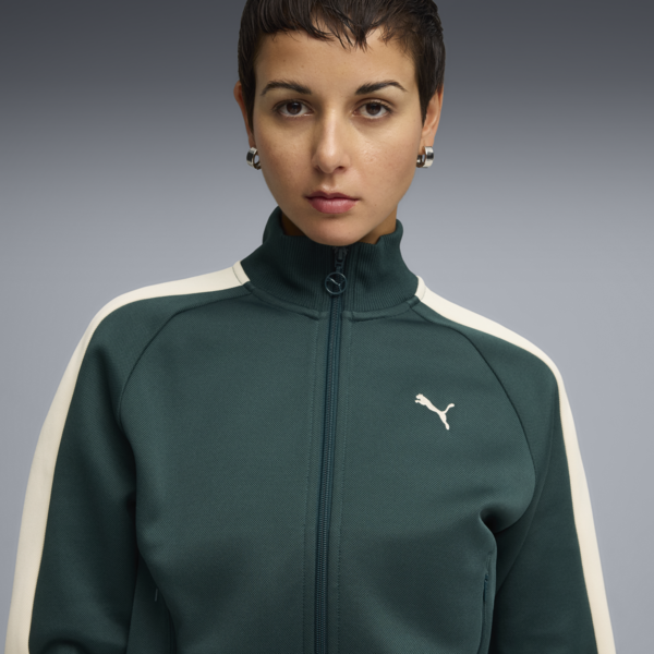 T7 ALWAYS ON Short Track Jacket Women, Green Terrain, large-ZAF