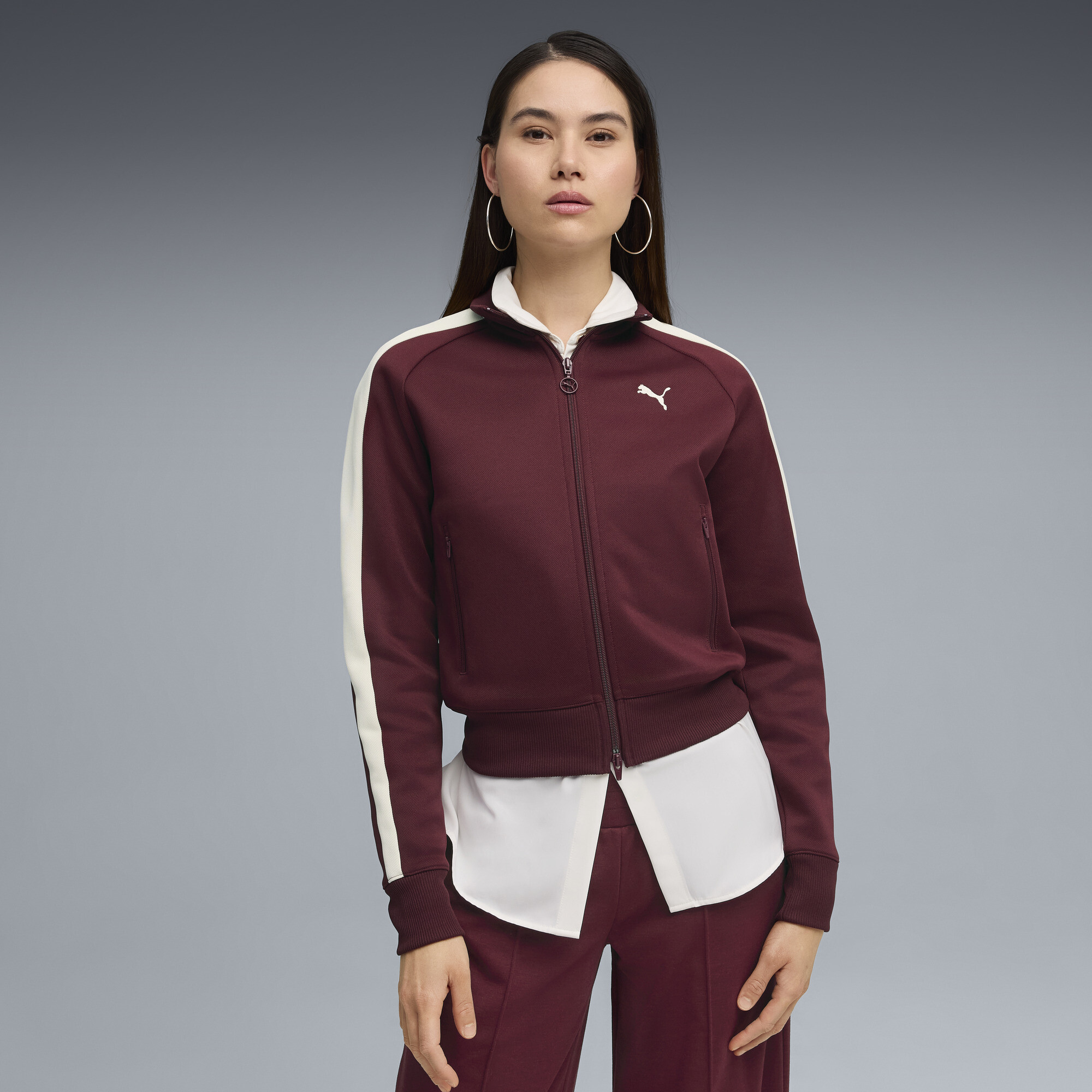 Олімпійка T7 ALWAYS ON Short Track Jacket Women | Колір: Червоний