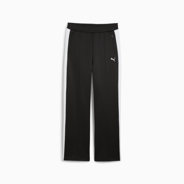 T7 Always On Straight Track Pants Women, PUMA Black, large-MEX