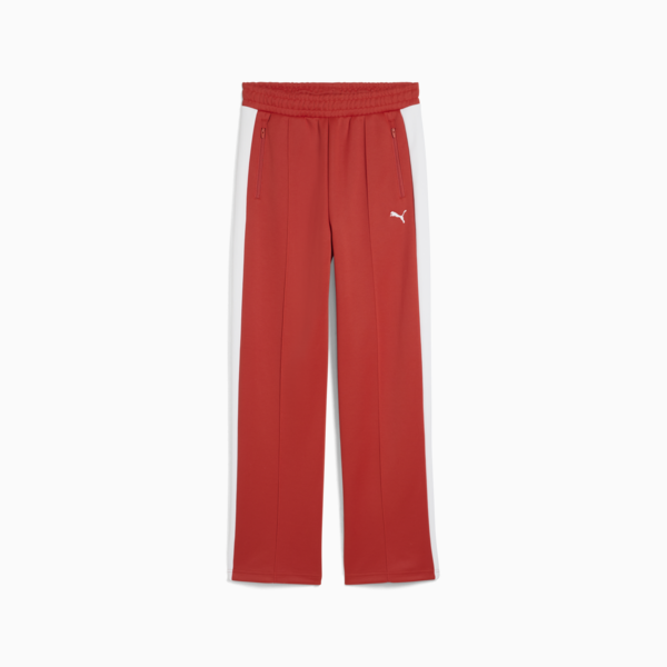 Pantalones rectos T7 ALWAYS ON para mujer, Red Fire, large-ARG