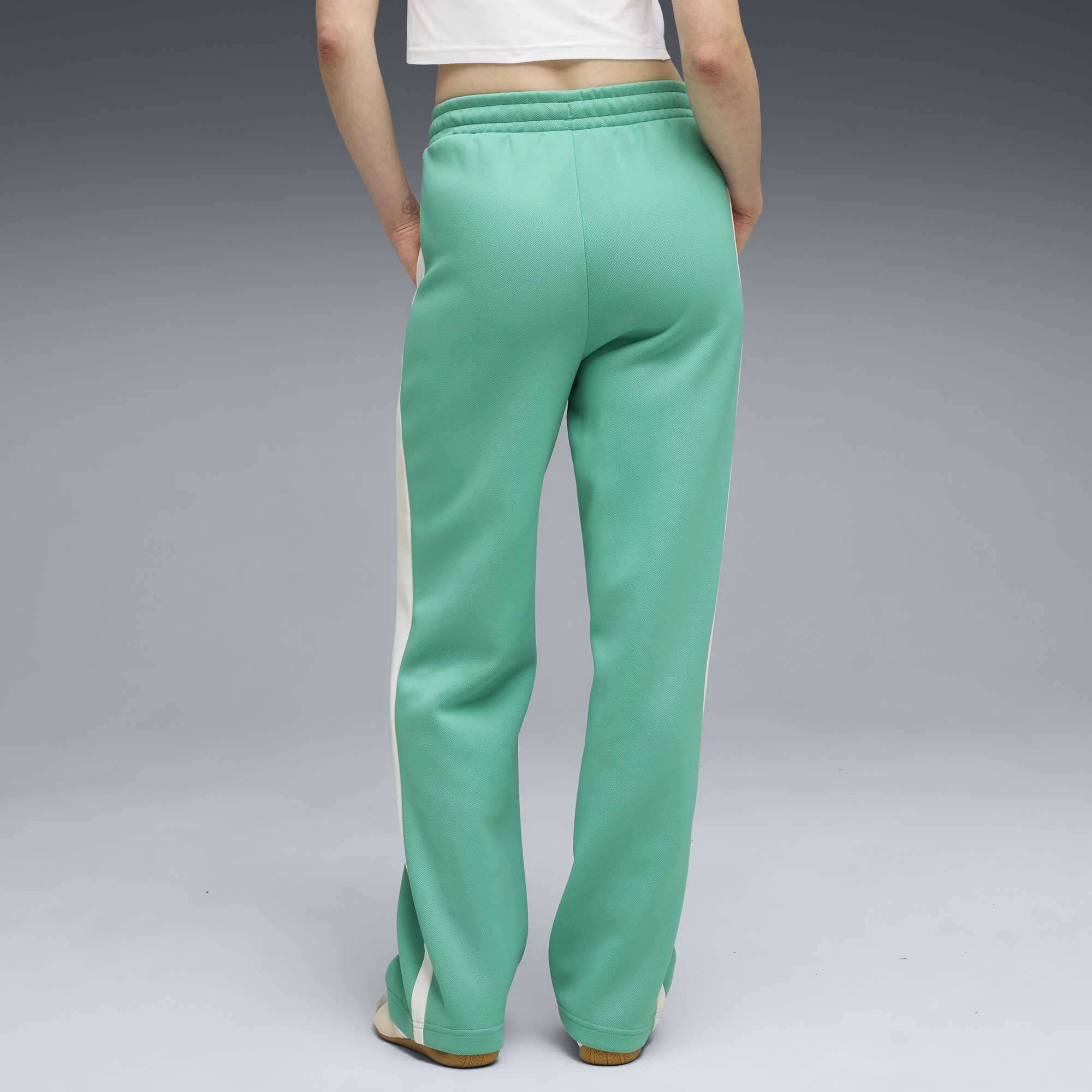 PUMA T7 Always On rechte trainingsbroek voor Dames, Groen, Maat M thumbnail 5