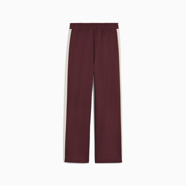 Pantalones rectos T7 ALWAYS ON para mujer, Ruby Shimmer, large-ARG