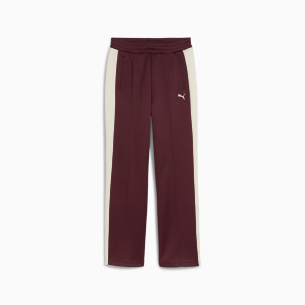 Pantalones rectos T7 ALWAYS ON para mujer, Ruby Shimmer, large-ARG