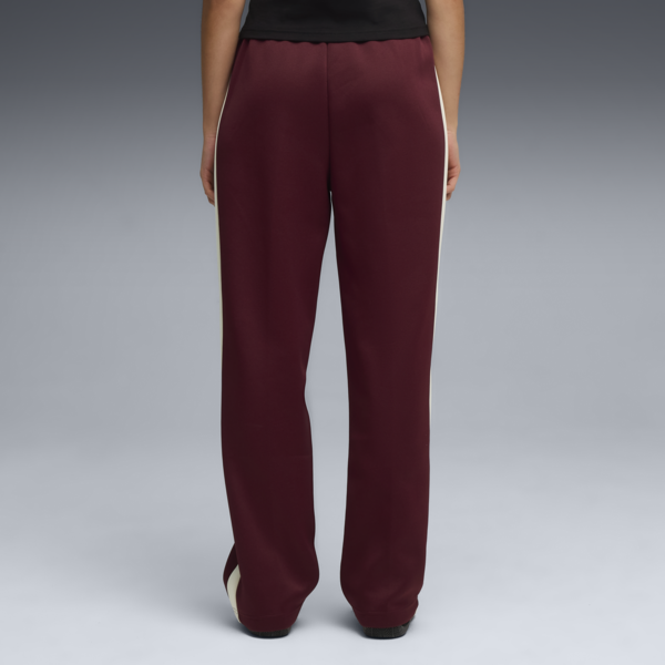 Pantalones rectos T7 ALWAYS ON para mujer, Ruby Shimmer, large-ARG