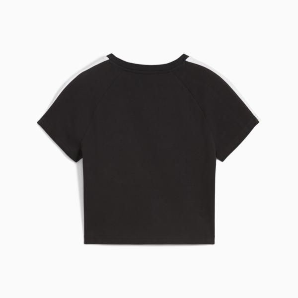 T7 Baby Tee Women, PUMA Black, large-MEX