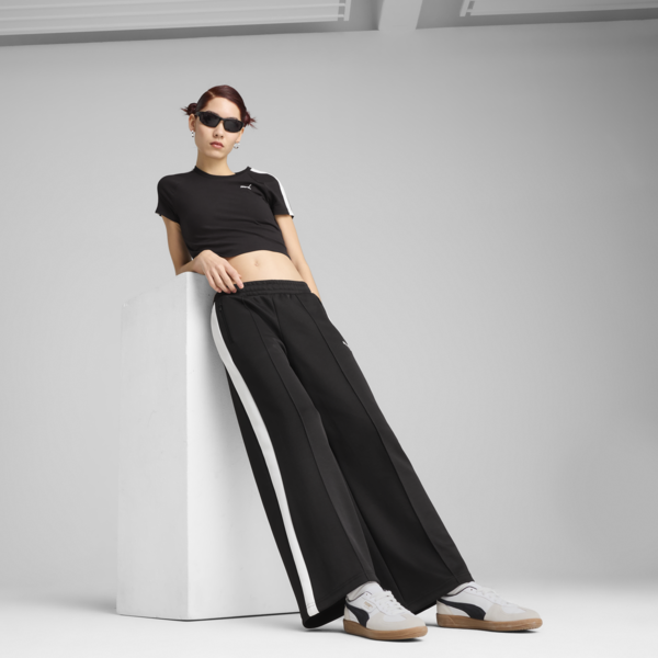 T7 Low Rise Track Pants Women, PUMA Black, large-ZAF
