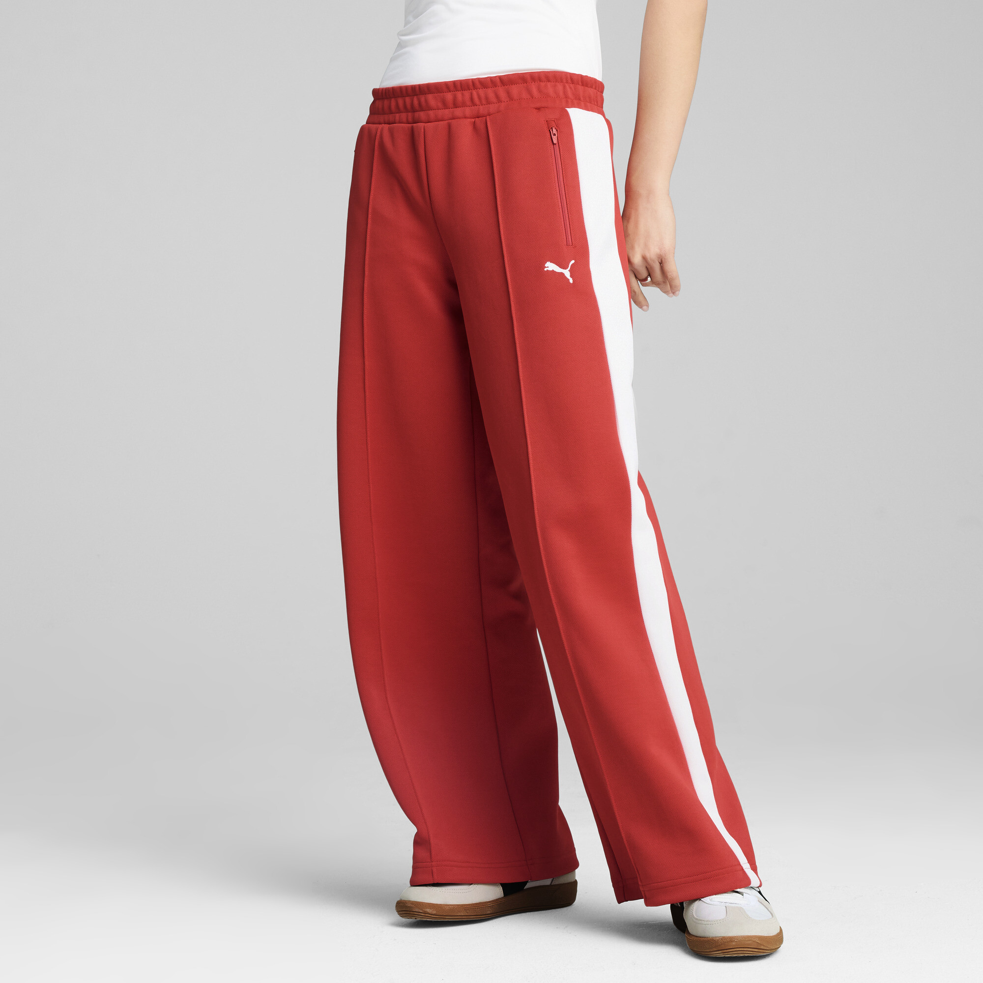 PUMA T7 WOMEN'S LOW RISE TRACK PANTS 
