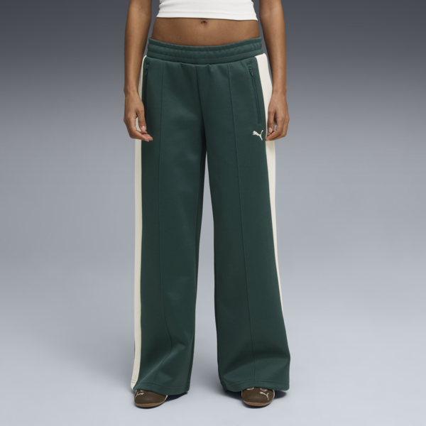 Pantalones anchos T7 para mujer, Green Terrain, large-ARG