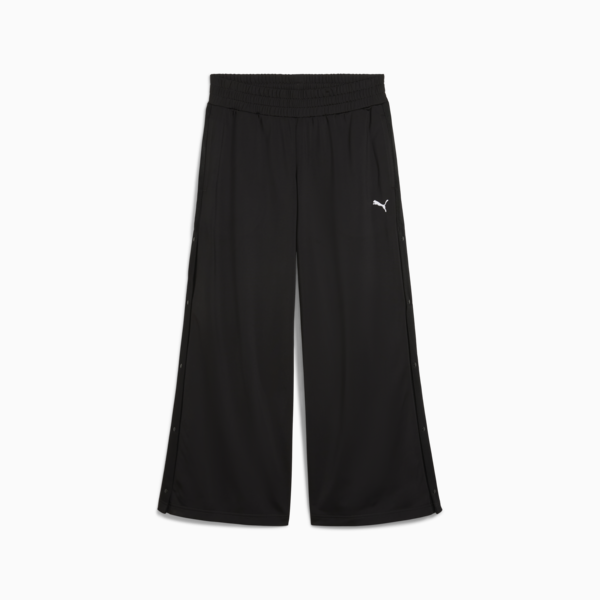 Pantalones WARDROBE Essentials Popper para mujer, PUMA Black, large-MEX